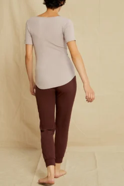 Itana Dream Rib Tee - Dawn -Swish Drape Sales 0018 Short Sleeve Itana Dawn 4082 web b46666fe 5c16 497a 90de 33fc9f9d5567