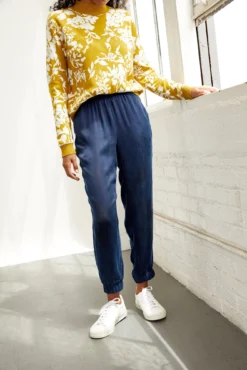 Henri Cupro Joggers - Navy 8 Henri Cupro Joggers - Navy -Swish Drape Sales 0074 Henri Cupro Navy 0650 web d684ce04 7ca6 4b00 a6b2 5d6a1e400df6