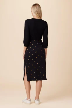 Vindy Reverie Knit Skirt - Positano -Swish Drape Sales 0220 Vindy Reverie Positano 3