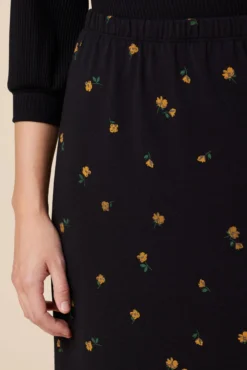 Vindy Reverie Knit Skirt - Positano -Swish Drape Sales 0220 Vindy Reverie Positano 5