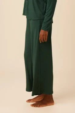 Lark Dream Knit Pajama Pants - Darkest Spruce -Swish Drape Sales 0236 Lark Darkest Spruce1 2