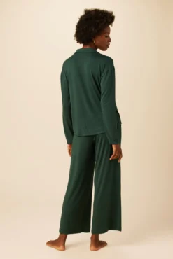 Lark Dream Knit Pajama Pants - Darkest Spruce -Swish Drape Sales 0236 Lark Darkest Spruce1 3