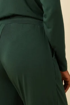 Lark Dream Knit Pajama Pants - Darkest Spruce -Swish Drape Sales 0236 Lark Darkest Spruce1 6