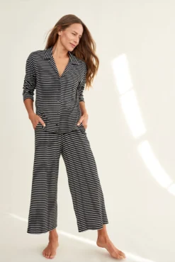 Lark Dream Knit Pajama Pants - Amsterdam Stripe