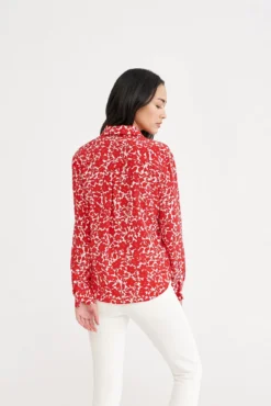Bixby Washable Silk Blouse - Lille Floral -Swish Drape Sales 0263 Bixby Lille Floral 0279 web 4966c5ac b60a 4d06 bc07 36b8fc442777