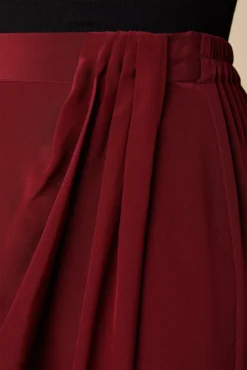 Sosi Washable Silk Wrap Skirt - Sumac -Swish Drape Sales 02 10173 Sosi Sumac 5