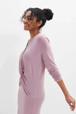 Stinson Long Sleeve Dream Knit Tee - Lilac 7 Stinson Long Sleeve Dream Knit Tee - Lilac -Swish Drape Sales 0300 Stinson Lilac 4328 Web 109ea571 84ae 4c03 8a50 ce6a163ecf5e