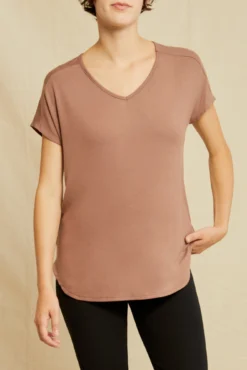Stella Dream Rib Tee - Nutmeg