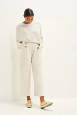 Willow Scallop Knit Pants - ReAmour -Swish Drape Sales 0327 Willow Scallop Natural Birch 1759 web 62fc7879 413c 42c7 913b 36ee4474d045