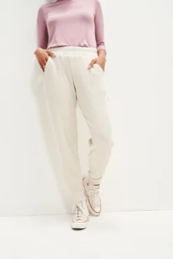 Skylar Linen Rib Joggers -Swish Drape Sales 0328 Skylar Linen Rib Linen 2347 web