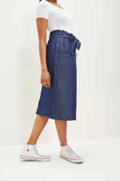 Romy Denim Skirt -Swish Drape Sales 0342 Romy Denim 0454 web