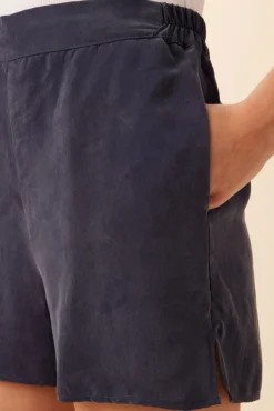 Palo Cottonseed Cupro Short - Ocean -Swish Drape Sales 0352 Palo Ocean 4