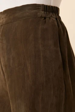 Sol Cottonseed Cupro Pant - Olive - ReAmour -Swish Drape Sales 0353 Sol Pant Olive 4 ba5c9ccc d3d0 4ab1 8b98 b9a4b2ca2e54