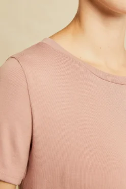 Berkeley Dream Rib Tee - Quartz -Swish Drape Sales 0372 SS Berkeley Dream Rib Quartz 0888 Web 4c161535 bd46 468e af04 2461dc94ba17