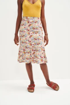 Melia Reverie Knit Skirt -Swish Drape Sales 0407 Melia Marina Floral 0394 web