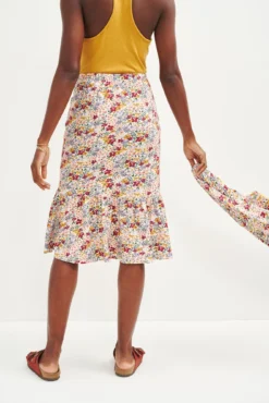 Melia Reverie Knit Skirt -Swish Drape Sales 0407 Melia Marina Floral 0437 web