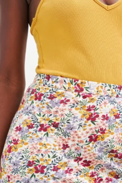 Melia Reverie Knit Skirt -Swish Drape Sales 0407 Melia Marina Floral 0455 web