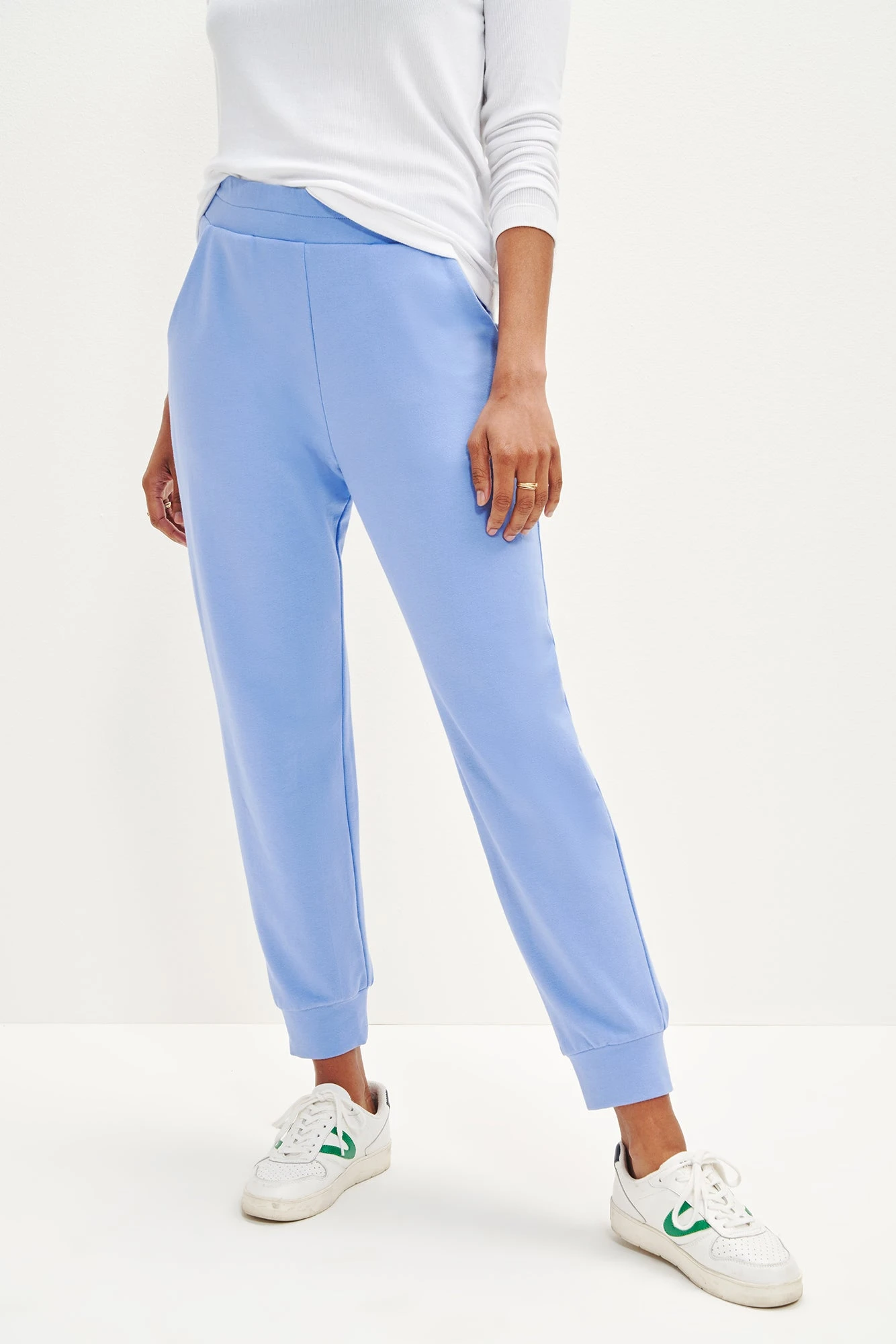 Skylar Reverie Terry Joggers - Sky 1 Skylar Reverie Terry Joggers - Sky