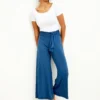 Gia Dream Knit Pants - Azure