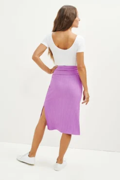 Zio Ribbed Skirt - Cosmos -Swish Drape Sales 0464 Zio Cosmos 1938 web 38d48070 db15 4c5c 95b8 eb6ff8a1234c