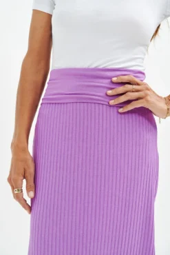 Zio Ribbed Skirt - Cosmos -Swish Drape Sales 0464 Zio Cosmos 1976 web cc0db06e 27f7 4a6d ad2c 50240678a798