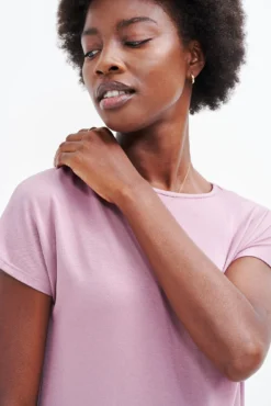 Chessa Dream Knit Tee - Lilac -Swish Drape Sales 0505 Chessa Lilac 1502 web ce0090d7 0751 411c 9176 ae707213d68d