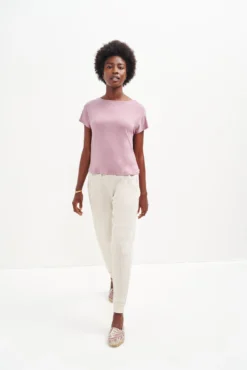 Chessa Dream Knit Tee - Lilac -Swish Drape Sales 0505 Chessa Lilac 1519 web cf422f4b a418 4721 838d ed29351b7e7a