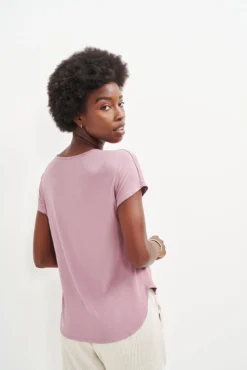 Chessa Dream Knit Tee - Lilac -Swish Drape Sales 0505 Chessa Lilac 1570 web f9a12433 509c 46e3 9627 5df153138a82