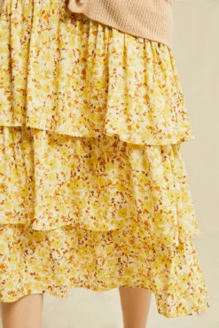 Christy Ecovero Skirt - Dandelion Floral -Swish Drape Sales 0546 Christy Dandelion Floral 1001 web 7c5e724d 0788 4f38 aa35 336bcec27952