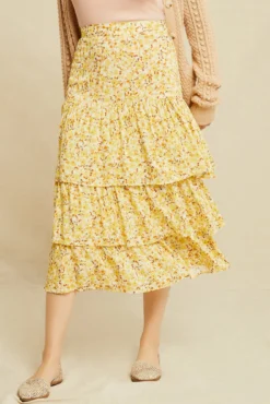 Christy Ecovero Skirt - Dandelion Floral -Swish Drape Sales 0546 Christy Dandelion Floral 1092 web 956709ad b67f 41b0 a32e 1c4688eb3dcb