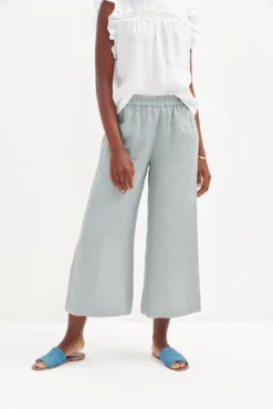 Salice Linen Pants - ReAmour -Swish Drape Sales 0558 Salice Linen Eucalyptus 1270 web b205b66d 7dcc 478c 98ef 6b03b6a9a3ee
