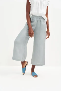 Salice Linen Pants - ReAmour -Swish Drape Sales 0558 Salice Linen Eucalyptus 1273 web 0c18d562 c412 4d46 b7dc a38a378110cd