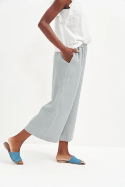 Salice Linen Pants - ReAmour -Swish Drape Sales 0558 Salice Linen Eucalyptus 1297 web 83c02430 da7c 47ca 9fc7 ed092f57b08f
