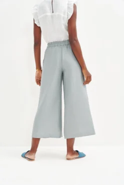 Salice Linen Pants - ReAmour -Swish Drape Sales 0558 Salice Linen Eucalyptus 1311 web 96a66442 a820 4c0e 8671 92d2bf2f7d82