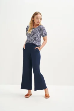 Lotta Washable Silk Blouse - Navy Sauvage -Swish Drape Sales 0563 Lotta Silk Sauvage Print 1299 web 72ef5d2d 5025 4d1e a9f1 18e6056fcae0