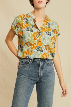 Renata Ecovero Blouse - Veranda Floral