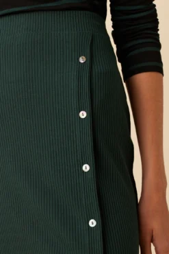 Gadot Paris Rib Skirt - Darkest Spruce 9 Gadot Paris Rib Skirt - Darkest Spruce -Swish Drape Sales 0612 Gadot Darkest Spruce 5