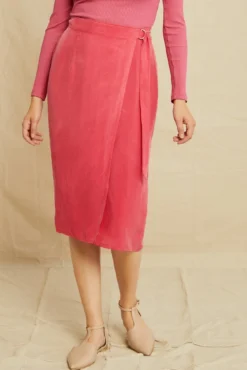 Fiana Cupro Skirt - Stargazer