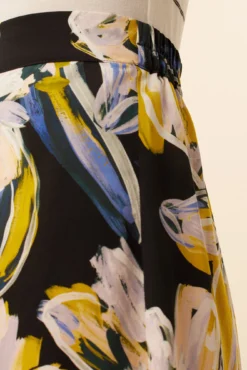 Finley Washable Silk Skirt - Marbella -Swish Drape Sales 0709 Finley Marbella Floral 4