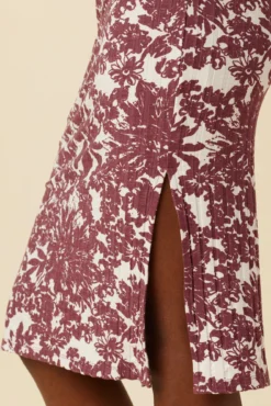 Vindy Provence Rib Skirt - Verona Truffle -Swish Drape Sales 0725 Vindy Provence Verona Truffle 5