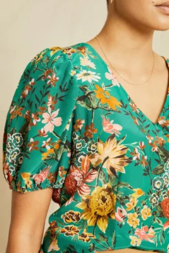 Juliana Washable Silk Blouse - Rosalind Floral -Swish Drape Sales 0753 Juliana Rosalind Floral 11332 web