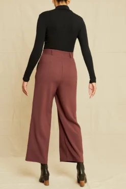 Charlie Wide Leg Pant - Pinot -Swish Drape Sales 0761 Charlie Pinot 2606 web 0d2b8f50 1f22 4775 9dc0 b899261d8d89