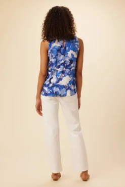Jocelyn Viscose Crepe Blouse - Cecily Floral -Swish Drape Sales 0785 Jocelyn Crepe Cecily 3