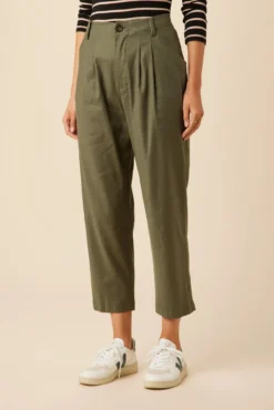 Larisa Femme Fete Pant - Olive