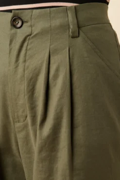 Larisa Femme Fete Pant - Olive -Swish Drape Sales 10074R1 Larisa Olive 5