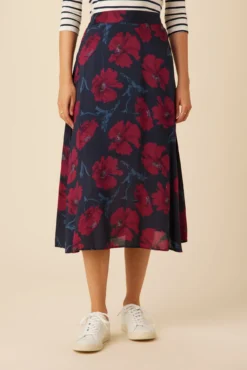 Blaze Ecovero Skirt - Paysage Berry