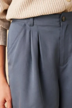 Larisa Tencel Twill Short - Slate -Swish Drape Sales 10159 Larisa Short Slate 5