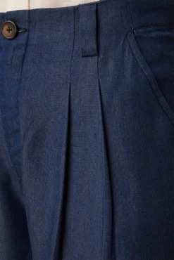 Larisa Denim Tencel Pant - Indigo 9 Larisa Denim Tencel Pant - Indigo -Swish Drape Sales 10226 Larisa Denim Indigo 5