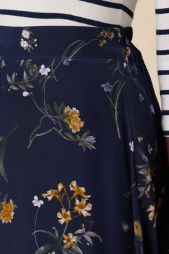 Blaze Washable Silk Skirt - Ana Floral -Swish Drape Sales 10227 Blaze Silk Lined Ana Floral 5