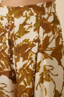 Oliver Viscose Twill Pant - Pasadena Gold -Swish Drape Sales 10279 Oliver Twill Pasadena Gold 5